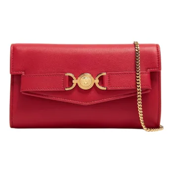 FANSIZHE Leather Wallet Women's Red