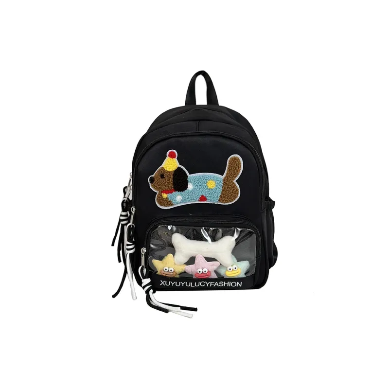 BAODIDAISHU Polyester Backpack Medium Size Women's Multicolor-36