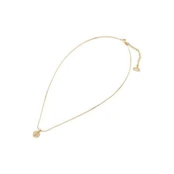 DIOR Gold-Plated Necklaces Unisex Gold