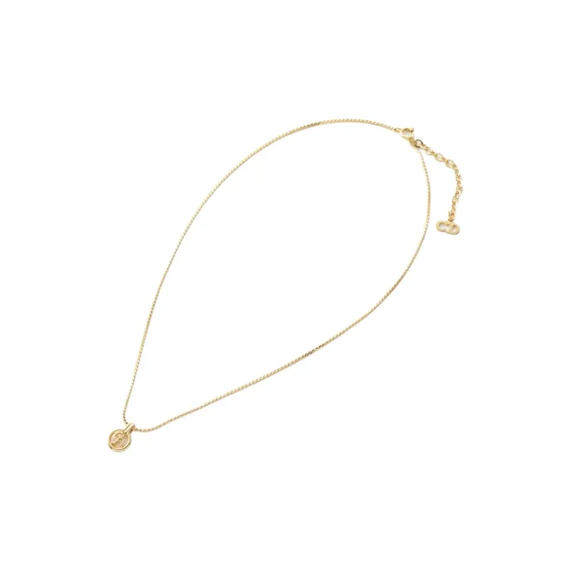 DIOR Gold-Plated Necklaces Unisex Gold-0