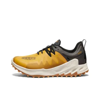 KEEN Zionic Breathable Grip Low Top Hiking Shoes Men's Yellow