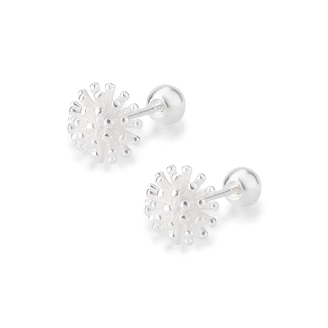 ETAHLOVE Sterling Silver Earrings Women's Students Bestie Girlfriend Couple Birthday Everyday Gift Exquisite Box-0