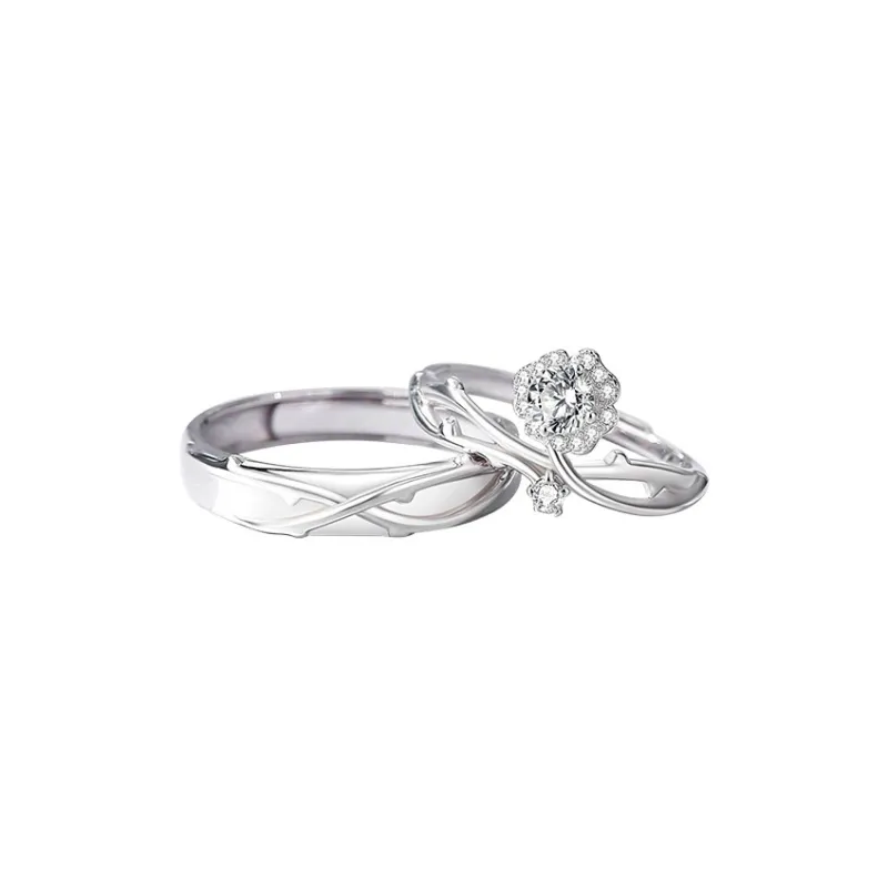 MDDHR 925 Sterling Silver Rings Unisex-0