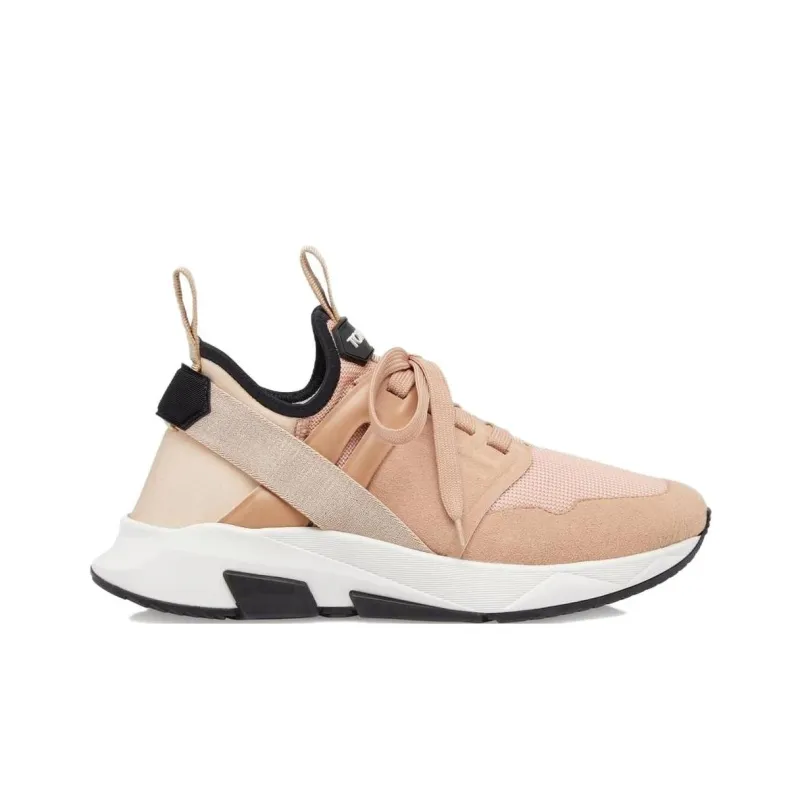 TOM FORD Jago Low Top Casual Shoes Women's Nude-1