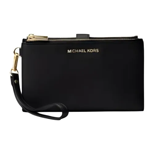 MICHAEL KORS Leather Wallet Women's Black