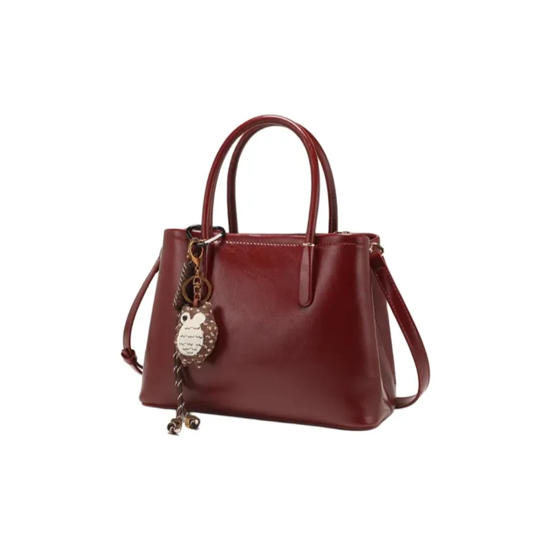 PAYOT Microfiber Synthetic Leather Wedding Bag Shoulder Bag Crossbody Bag Handbag Regular Women's Burgundy-1