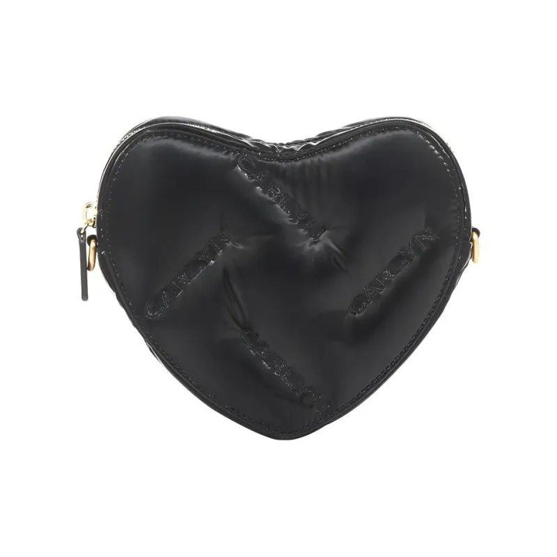 CARLYN Polyester One Shoulder Crossbody Clutch Mini Women's Black-0