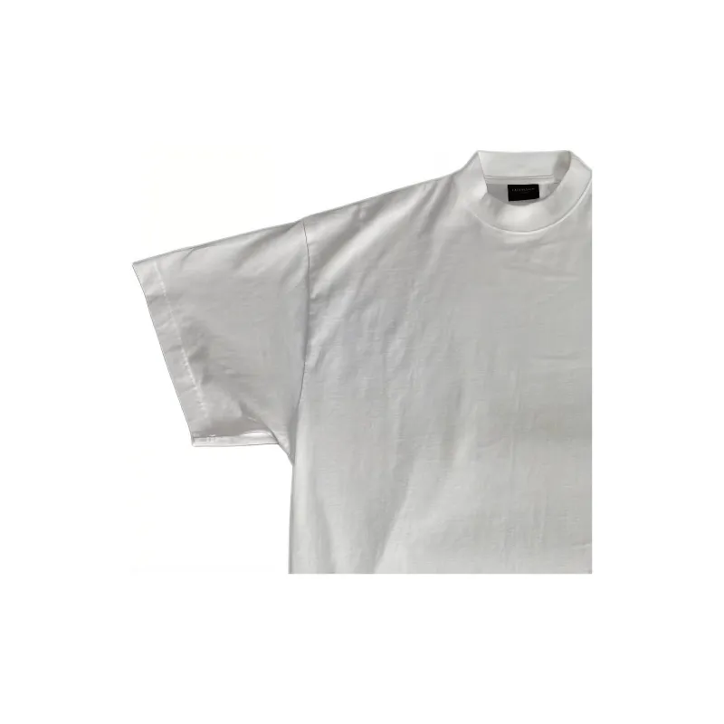 Balenciaga T Shirt Loose Fit Unisex White-3