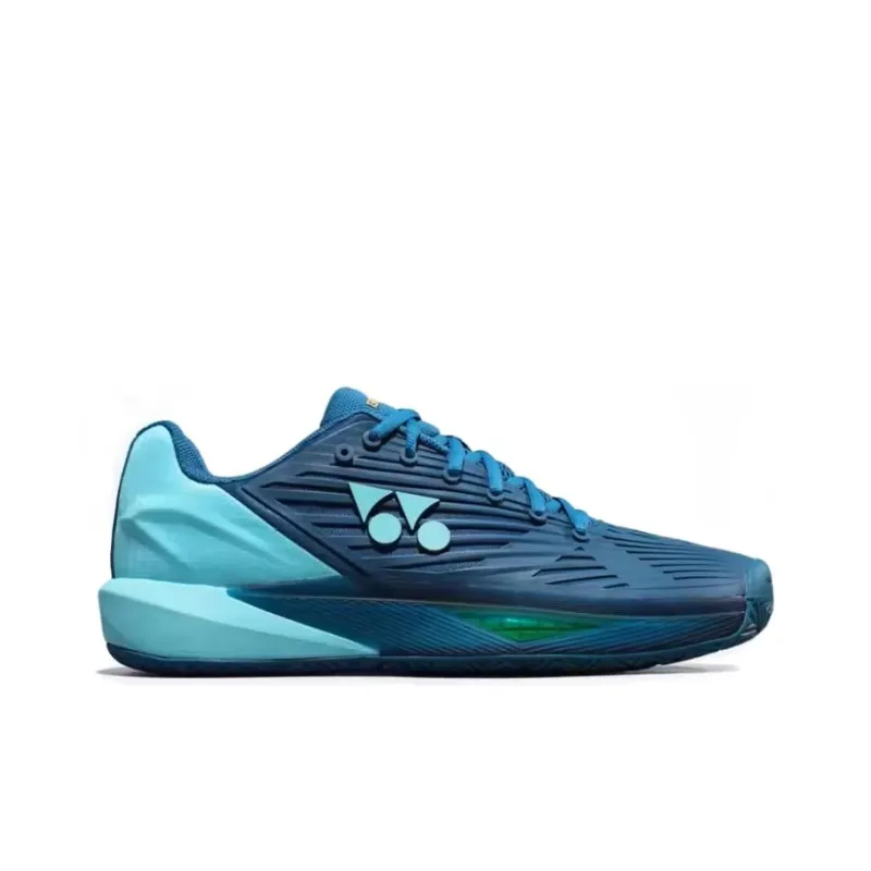 YONEX Anti-Slip Wear-Resistant Low-Top Tennis Shoes Unisex Moon Cyan Blue-1