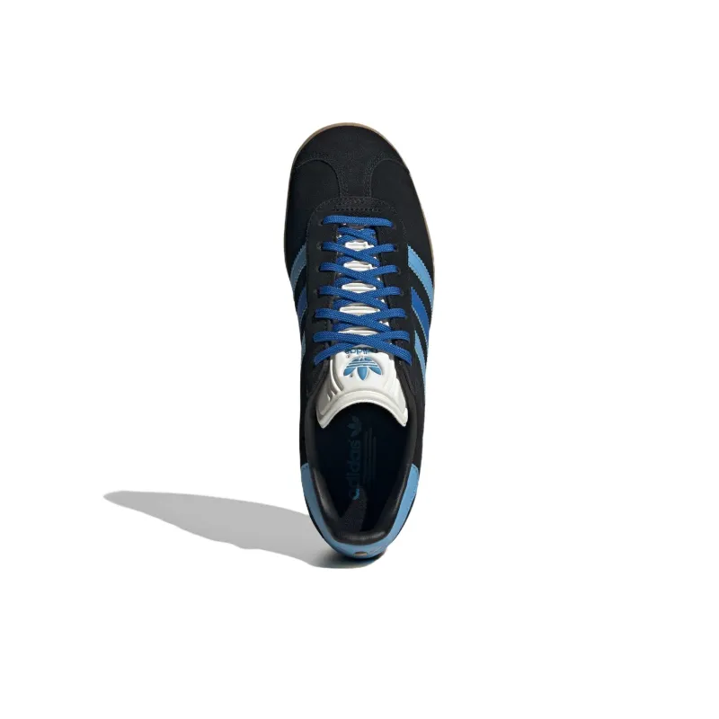 Adidas Gazelle Black Light Blue Women's-3