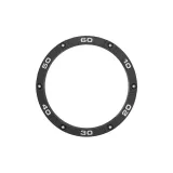 Mi Band S4/S3 Five-Pointed Star Circular Ring-Black White (Band Only)