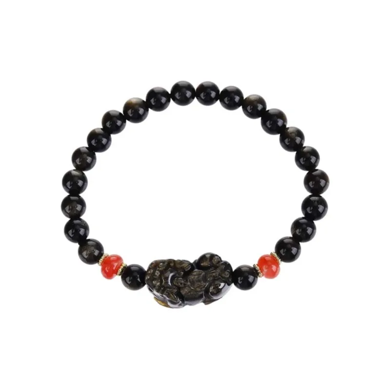 YANXIANGYUAN Obsidian Bracelets Unisex-5