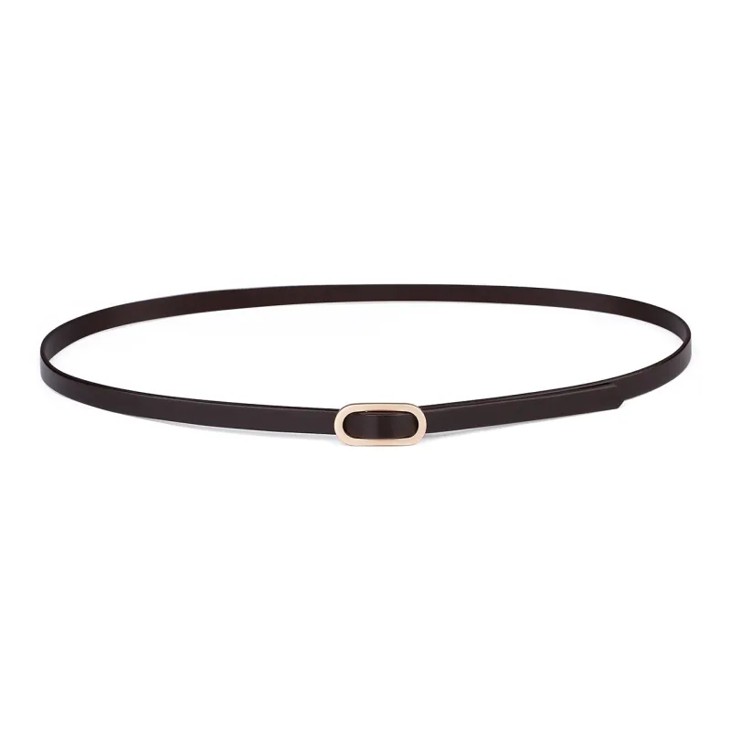 CATELLES Top Grain Cow Leather Leather Belts Women's 1cm-13