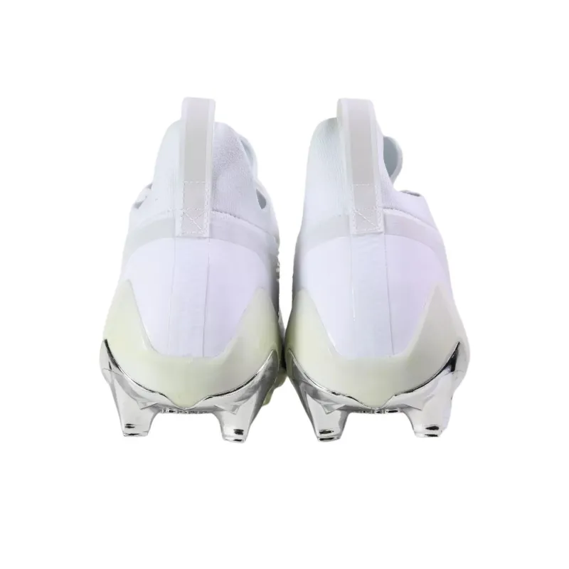 Adidas Adizero Primeknit Breathable Soccer Shoes Men's White Silver-2