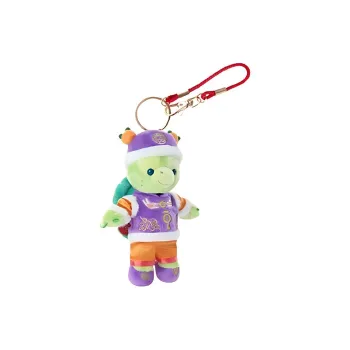 Disney 2023 Duffy And Friends New Year 'Olu Mel Dolls Plush Pendant 25cm High Shanghai Disney