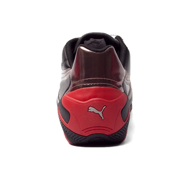 PUMA Ferrari Racing Series Anti-Slip Wear-Resistant Low-Top Training Shoes Unisex Black Red-4