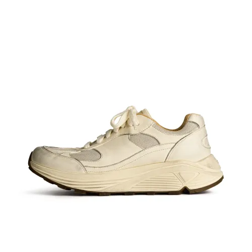 PIPG Cushioned Wear Resistant Water Resistant Support Low Top Casual Shoes Men's White
