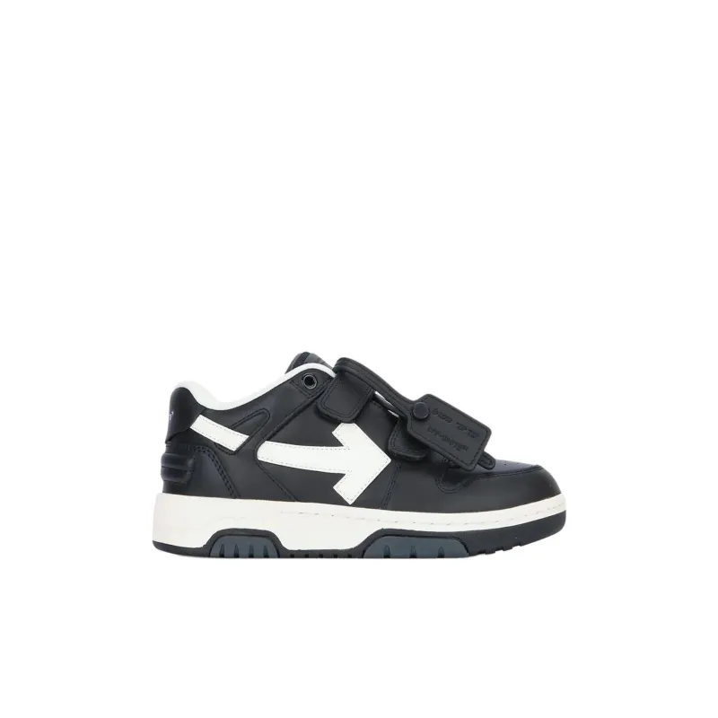 OFF-WHITE Out Of Office Low-Top Kids' Skateboarding Shoes Black Kids'-1