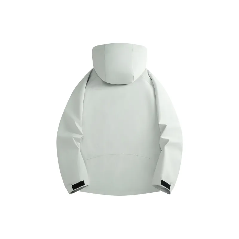Warrior Lace Up Waterproof And Windproof Windbreaker Jacket Unisex-3