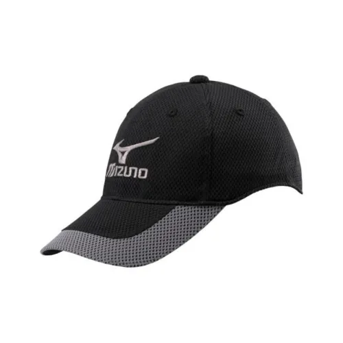 Mizuno Polyester Baseball Caps Men's Black
