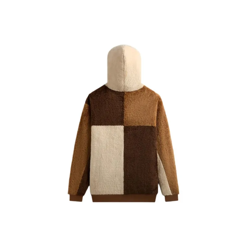 KITH Color Blocked Plush Hoodie-1