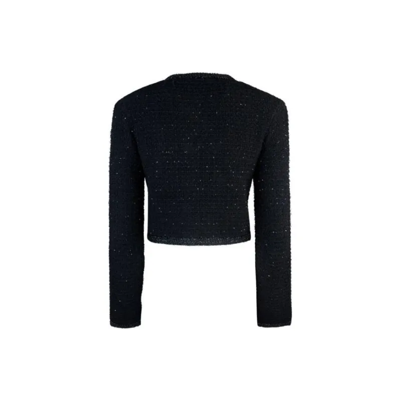 Self portrait Textured Knit Jacket-1