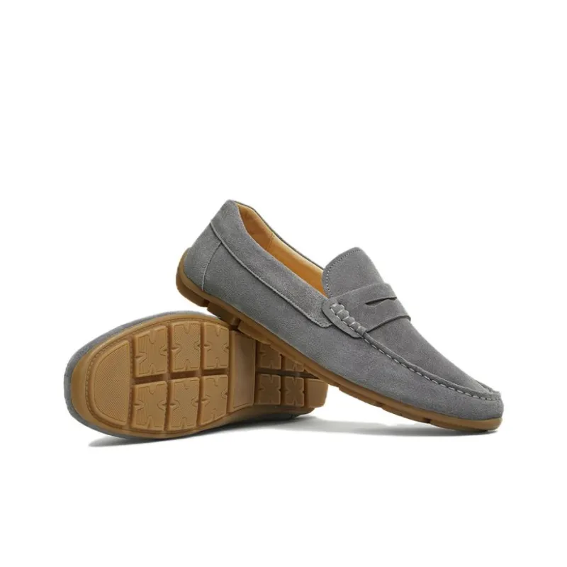 TATA Loafers Men Gray-4