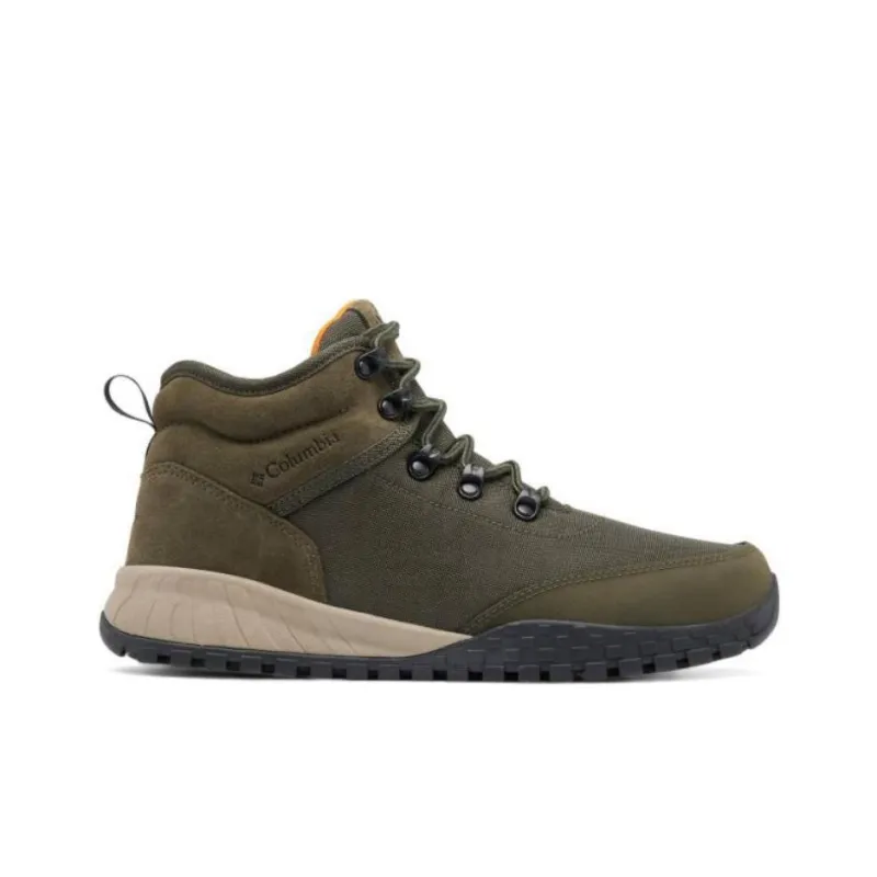 Columbia Fairbanks Anti-Slip Wear-Resistant High-Top Outdoor Shoes Men's Green-1