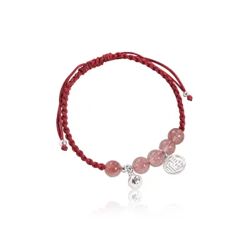 Kelanxi 925 Sterling Silver Rope Bracelets Women's