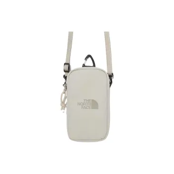 THE NORTH FACE Polyester Cell Phone Pouch, Shoulder Bag, Crossbody Bag Regular Unisex White
