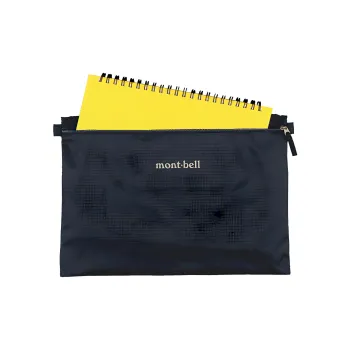 MONTBELL Nylon Clutch Large Size Unisex Black