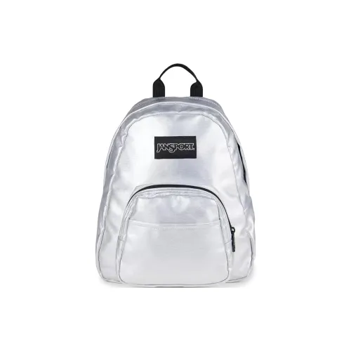 JanSport Polyester crocodile-effect Mini Unisex Silver