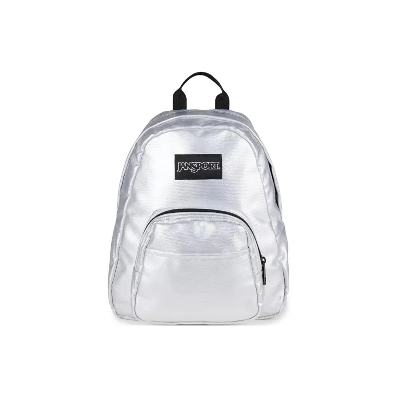 JanSport Polyester Backpack Mini Unisex Silver-0
