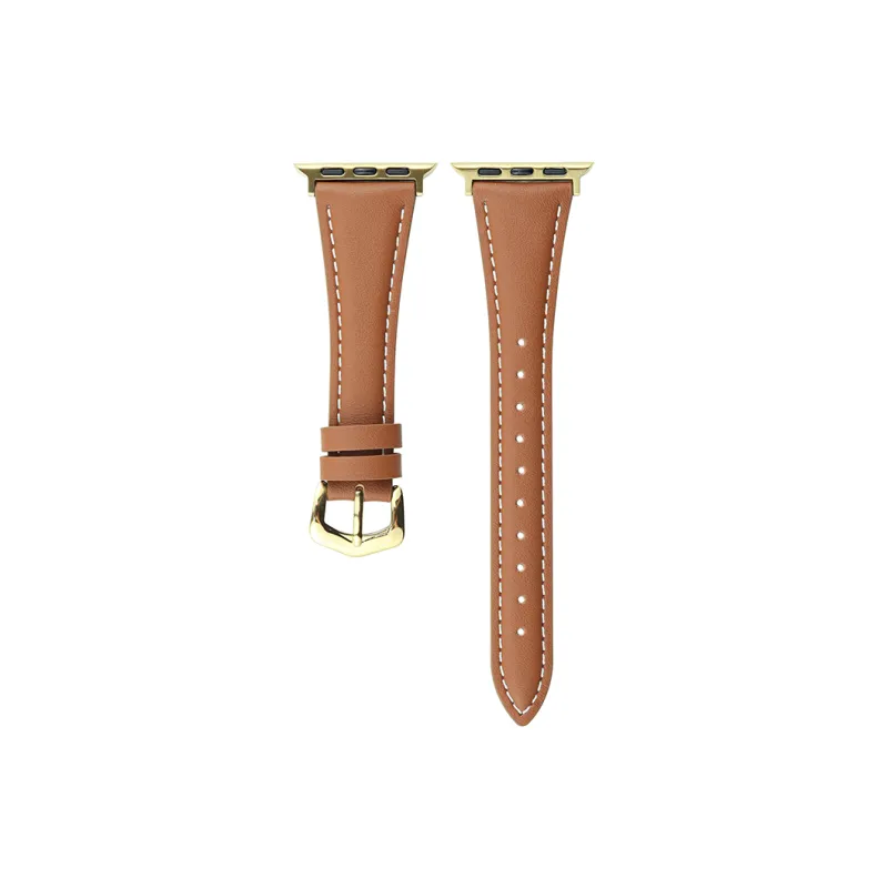 Vobafe Watch Band Apple Compatibility Cowhide Leather Material-12