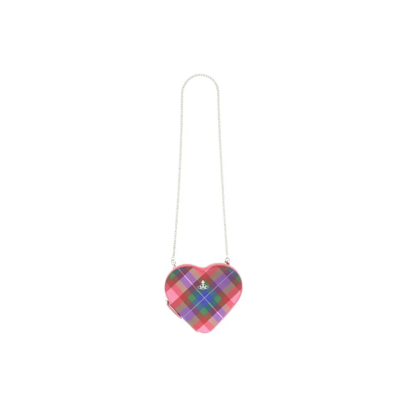 Vivienne Westwood Checked Chain Linked Crossbody Bag-1