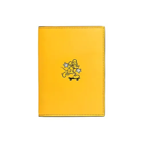 Disney X COACH Passport Case Passport Holders Yellow