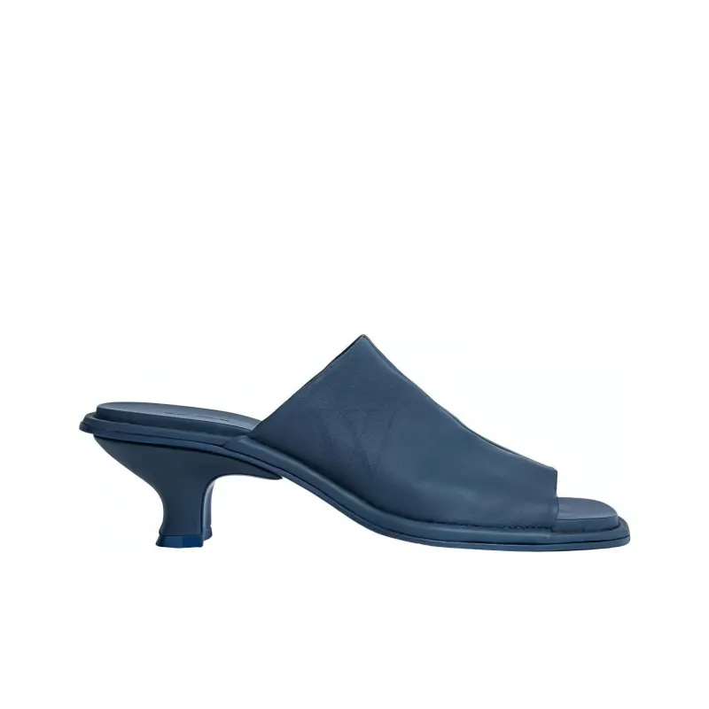 By Far Rubber Sole Slide Slippers Women's Cobalt-1