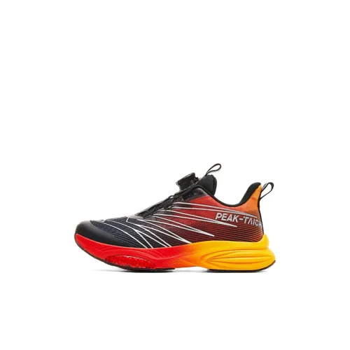 PEAK State Pole 1.0 Plus Anti-Slip Wear-Resistant Low-Top Kids' Running Shoes Black Kids'