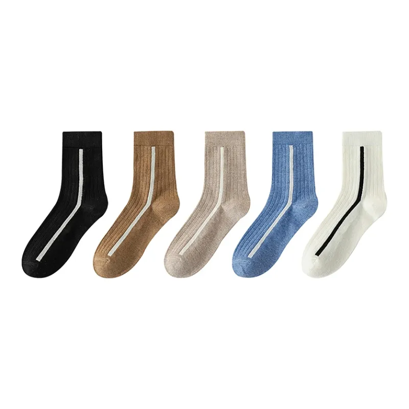 Caramella Mid Calf Socks Men's 5 Pack-4
