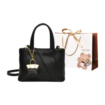 ERANGBEAR PU Crossbody One Shoulder Handbag Women's Multicolor