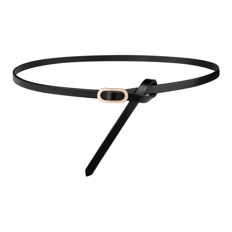 CATELLES Top Grain Cow Leather Leather Belts Women's 1cm-0