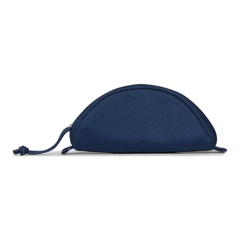 JanSport Fabric Clutch Small Size Unisex Mushroom Embroidered Blue-2