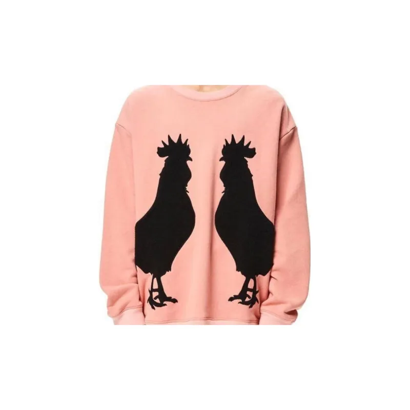 LOEWE Sweatshirts Men Pink-4