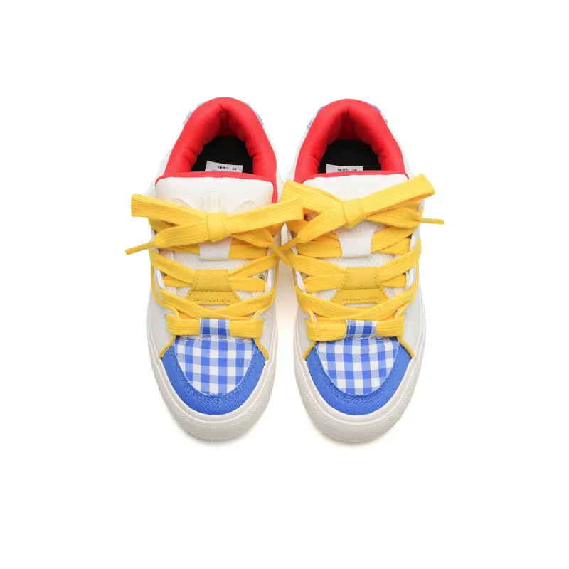 KAAVER OTTO Lightweight And Breathable Low-Top Versatile Girlish Heart Cute Skateboard Shoes Women's-9