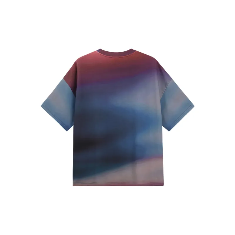 Magn Lens T Shirt Men's Gradient Print-1
