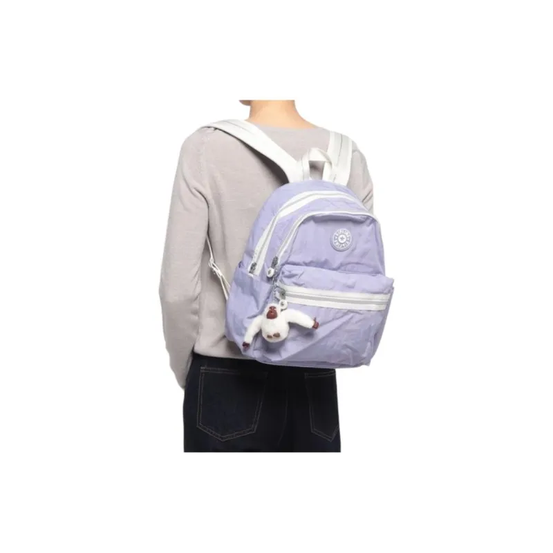 Kipling Nylon Backpack Women's Light Purple-4
