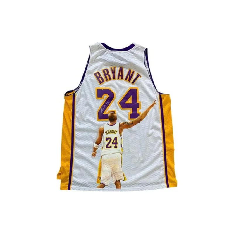Yi Shot Los Angeles Lakers Basketball Fan Supplies SA Certificate Included Framed Collection White Unisex-1