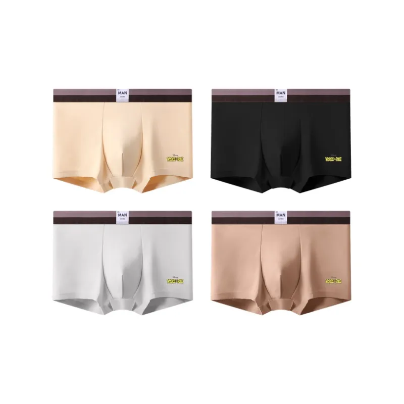Disney 100% Cotton Underpants With Fleece Lining Men's 4 Pack-11