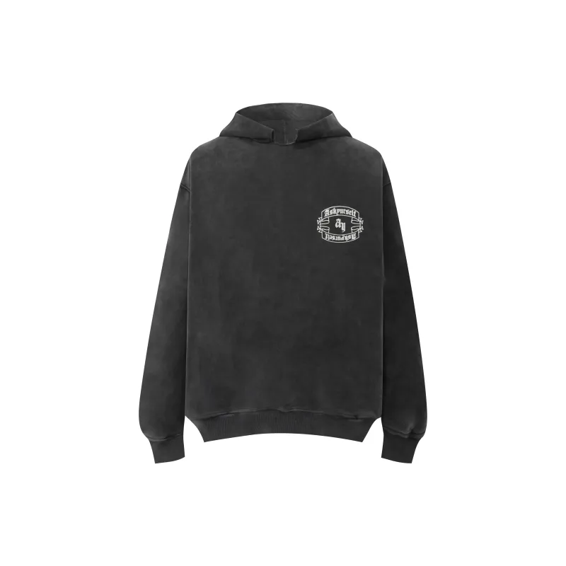 Askyurself Sweatshirt Unisex Washed Black-1