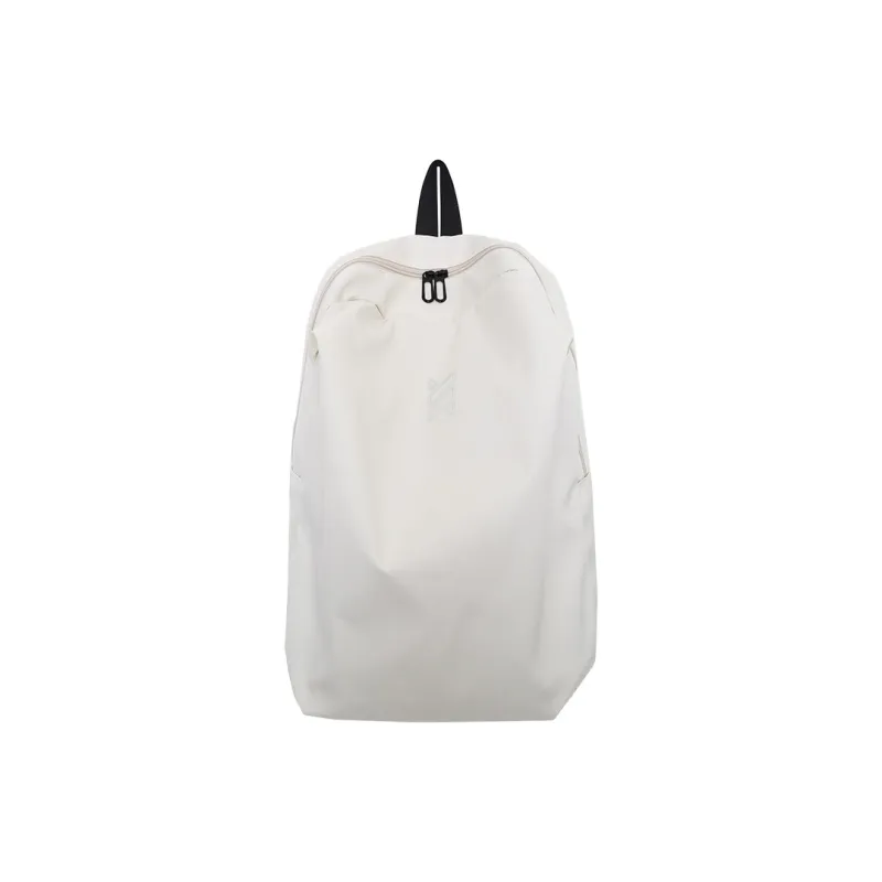 NOMK Nylon Backpack Regular Unisex Black/Pink/White/Gray-11